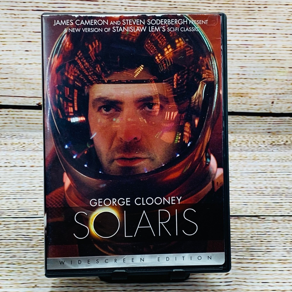 Solaris 2002 DVD]‎ George Clooney Sci-Fi Classic Widescreen Edition Movie Film